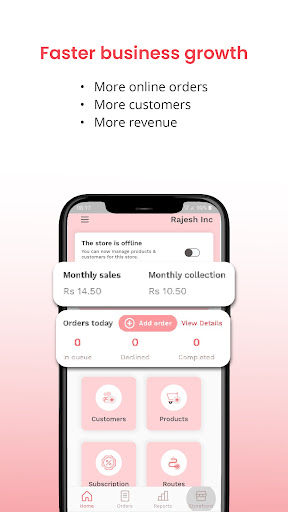 Zopnote - Merchant, Hyperlocal Screen 3