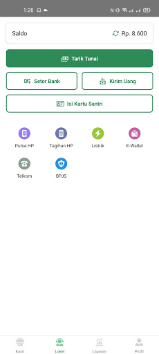 MadrasahQu POS Screen 2
