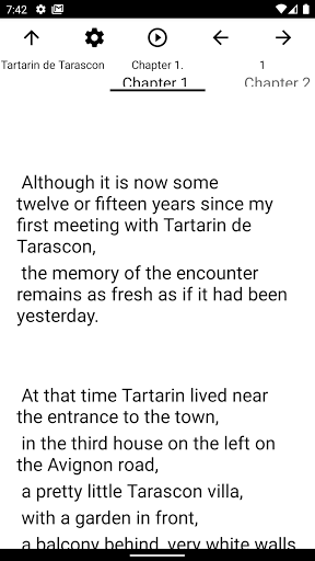 Book, Tartarin de Tarascon Screen 2
