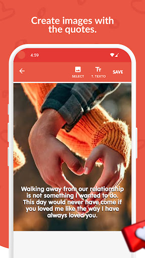 Screenshot of Love Quotes 2025