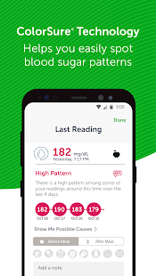 OneTouch Revealu00ae mobile app for Diabetes 5.4 APK screenshots 2