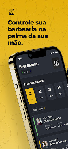 Android application BestBarbers: App de barbearias screenshort