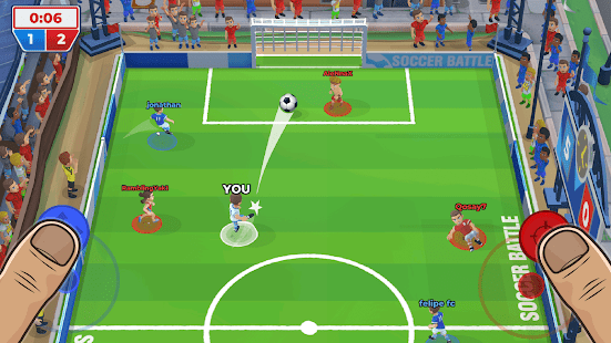 Combat de football - PvP 3v3