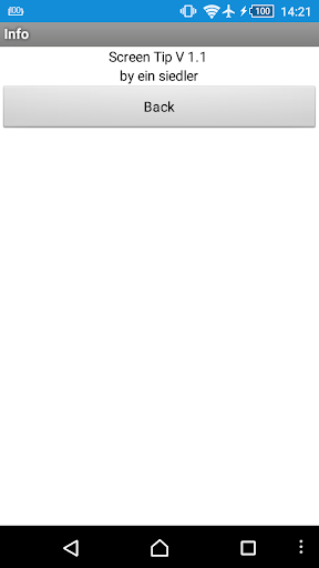 Screen Tip Screen 2