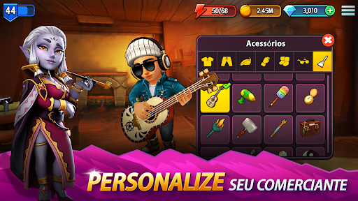 Shop Titans: Crie e Construa screenshot 6