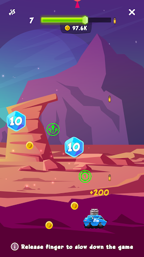 Crystal Blast | Asteroid Blast Screen 3