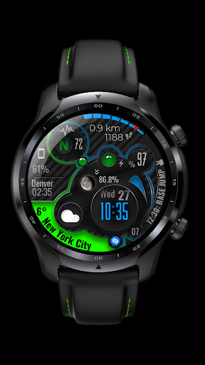 Digital Watch Face CUE104 screenshot 4