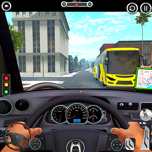 City Traffic Bus Sim Game 2023 logo