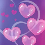 Bubble Hearts Live Wallpaper icon