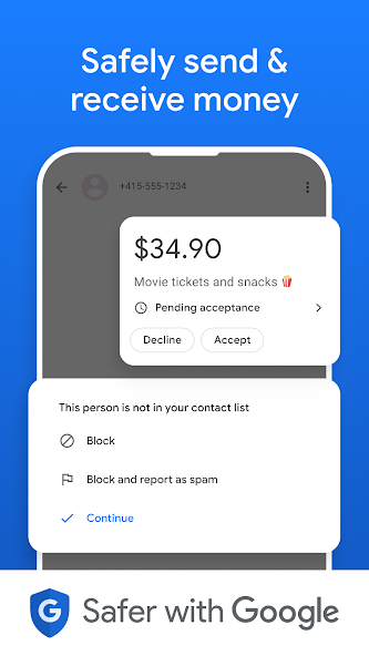 Google Pay: Save and Pay banner