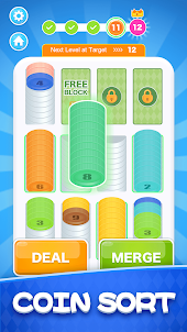 Coin Sort - Merge Coin Master
