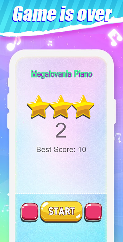 Megalovania Piano Game - Underのおすすめ画像4