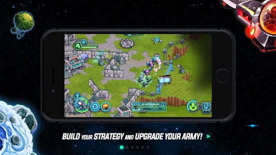 غزو ​​مشاة البحرية الحديد RTS لعبة لقطة شاشة