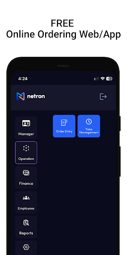 Netron POS (Point of Sale) Screen 2