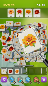 Captura de Pantalla 15 Blossom Tile 3D: Triple Match android