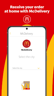 McDonald's Offers and Delivery Screenshot