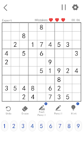 數獨 - 經典數獨拼圖遊戲