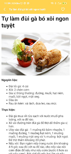 Món ngon mỗi ngày - Công thức