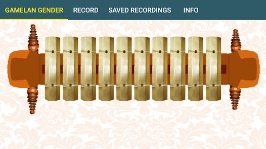 Gender gamelan sale instrument