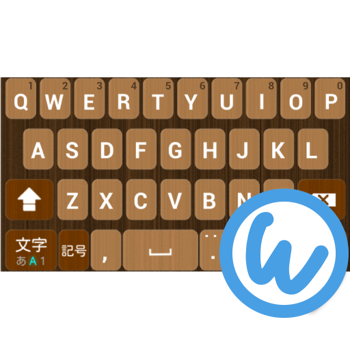 Woody keyboard image logo