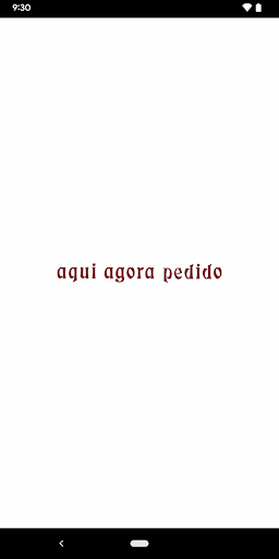 Android application aqui agora screenshort