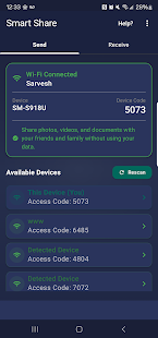 Smart Share - File Transfer Screenshot