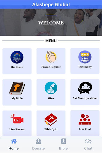 Android application Alashepe Global screenshort