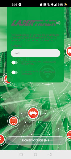 Android application LS 8001 screenshort