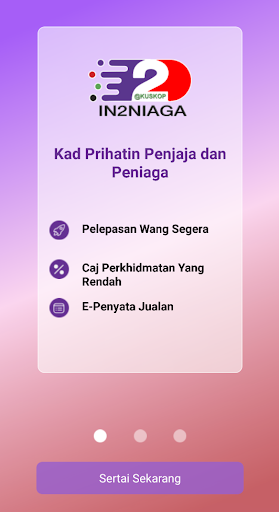 Android application In2Niaga Merchant screenshort