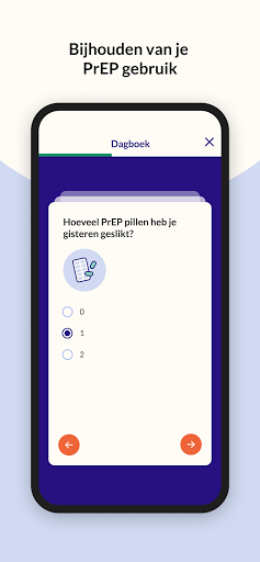 EZI-PrEP App Screen 2
