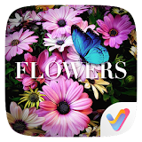 Flowers 3D V Launcher Theme icon