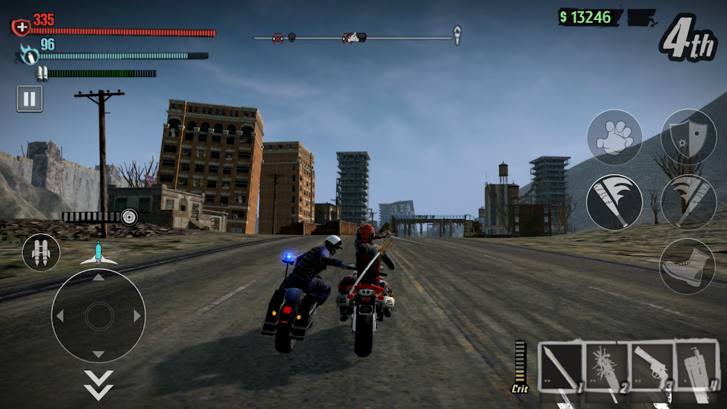 تحميل لعبة Road Redemption Mobile مهكرة للاندرويد