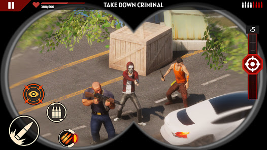 SNIPER ZOMBIE 2: Crime City androidhappy screenshots 2