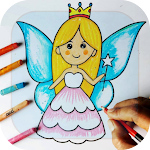 Cover Image of Herunterladen Fairy Drawing Tutorial  APK