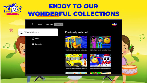 Screenshot of The Kids Channel