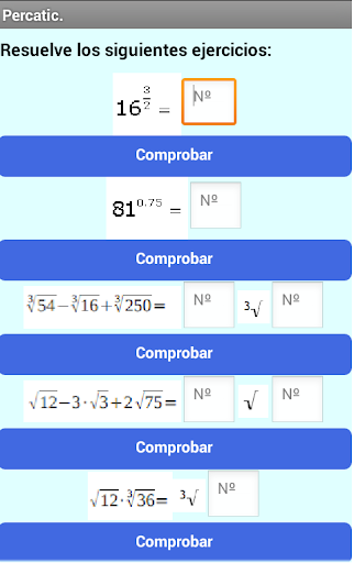 Matemáticas Percatic3 Screen 3