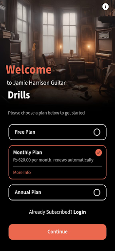 Android application JHG Drills screenshort