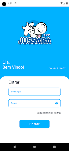 Android application App Jussara screenshort