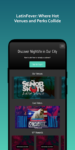 Android application Latin Fever Concepts screenshort