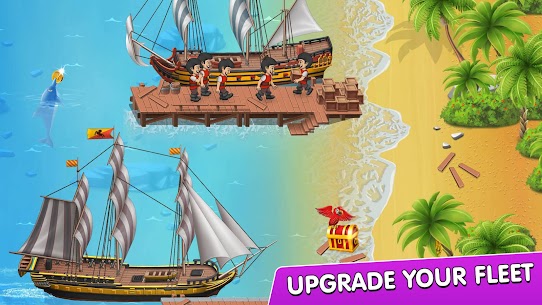 Pocket Ships Tap Tycoon MOD APK 1.2.5 (Unlimited Money) 2