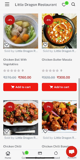 Ravenous Food Delivery Diphu Screen 3