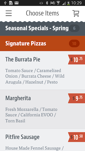 Pitfire Pizza Screen 3