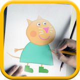 How To Draw Peppa Cats icon