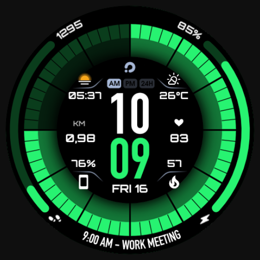 PRIME 041 Hybrid Watch Face logo