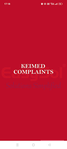Android application Keimed Complaints screenshort