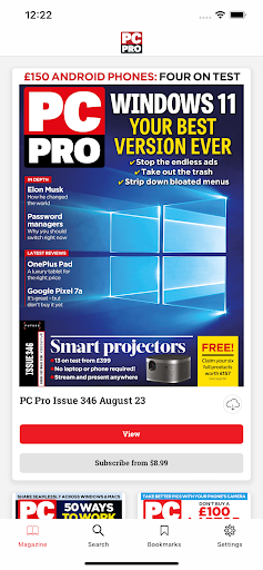 Android application PC Pro Magazine screenshort