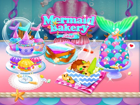 Mermaid Unicorn Bakery Gameのおすすめ画像5