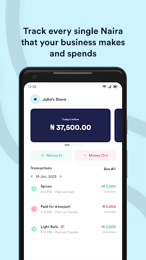 Android application Luca: Easy Bookkeeping App screenshort