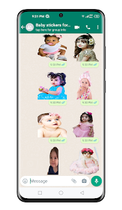 baby stickers for whatsapp