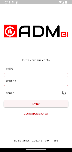 Android application ADM BI screenshort